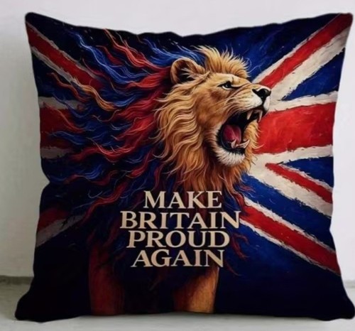 Cushion lion on the - cushion,