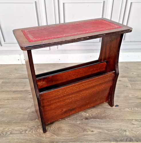 Vintage magazine rack table - vintage,