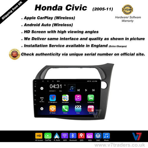 Honda civic 2005 2011 android - honda,