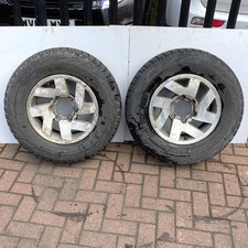 Alloy Wheel X2 With X2 Part Worn Tyres 16" for PAJERO SHOGUN SPORT K94W MK1 2.5D