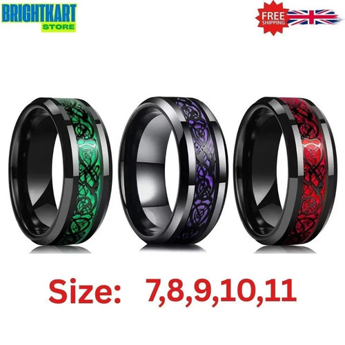 Men ring dragon celtic - ring,