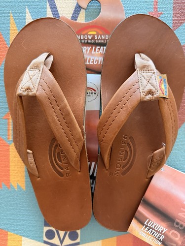 Rainbow sandals brown luxury - rainbow,