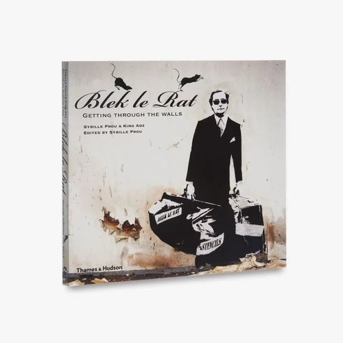 Blek rat signed inscribed - -,