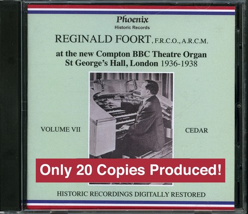 Reginald foort volume - reginald,