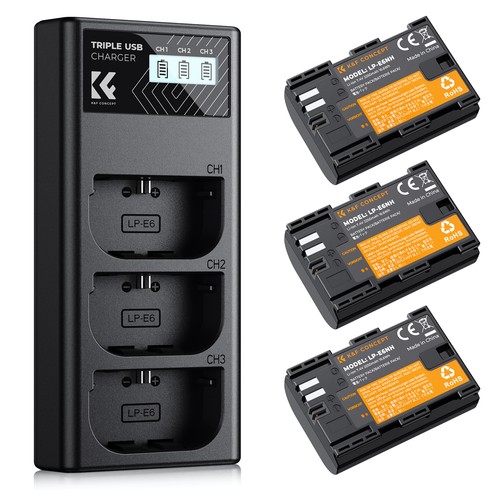 Concept e6nh batteries - k&f,