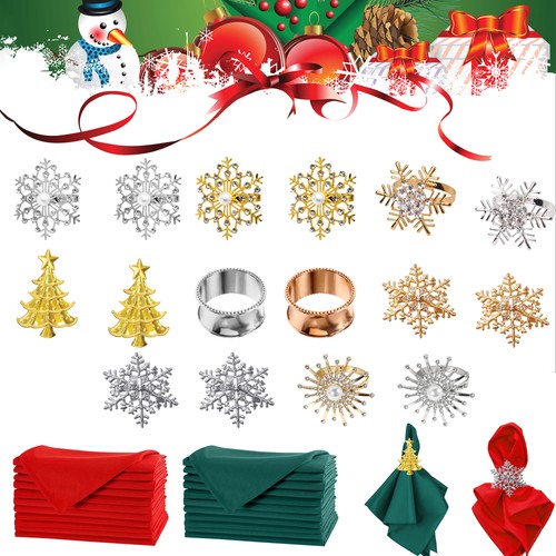Christmas napkins set - christmas,
