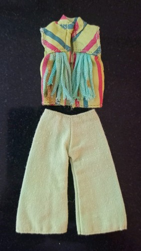 Vintage 1970s pippa doll green - pippa,