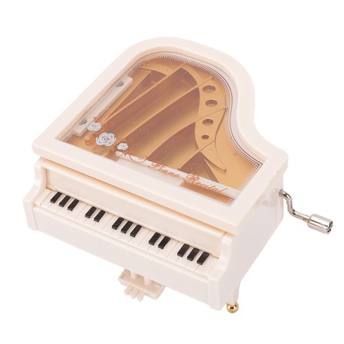 Piano music box - piano, crank