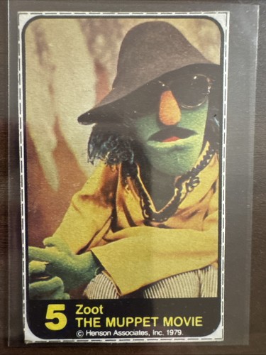 Zoot muppet movie - muppet,