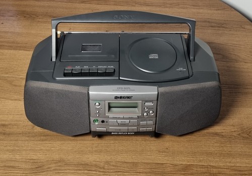 Sony cfd s37l boombox - sony, cd