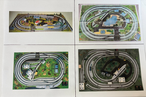 Hornby gauge trakmats - 00,