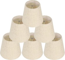 Set of 6 Fabric Lampshades
