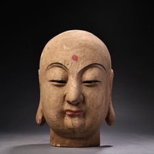 Carved and Painted Ksitigarbha