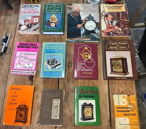 Horology clockmaking book - clockmaking,