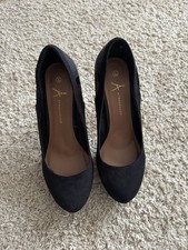 Black Stiletto Heel Size 8 UK