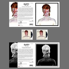 2 x David Bowie Birthday Cards + 2 x David Bowie Royal Mail Class Stamp OFFICIAL