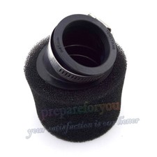 Black 45mm Angled Air Filter