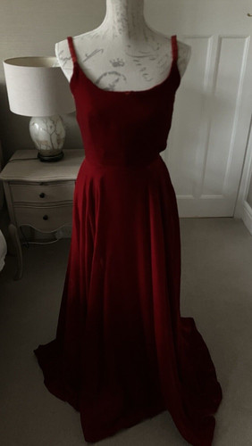Original vintage red velvet - vintage,