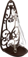 Crystal storm glass barometer - storm,