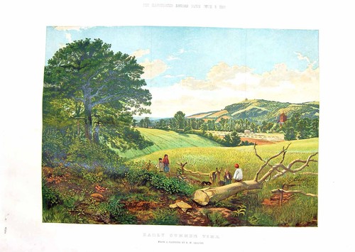 Original old antique print - original,