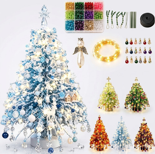 Beaded christmas tree kit diy - beaded,