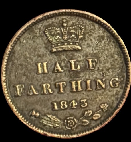 1843 queen victoria half - victoria,