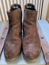 QUALITY GABOR BROWN SUEDE