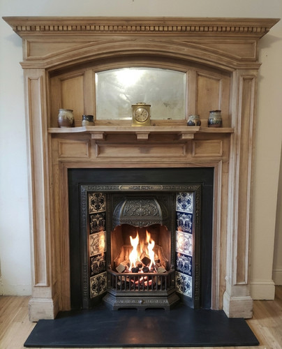 Grand edwardian stripped - edwardian, pine