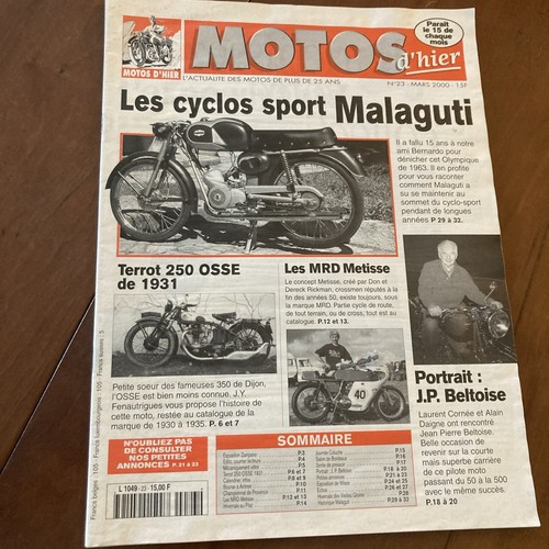 Magazine motorcycle yesterday - magazine,