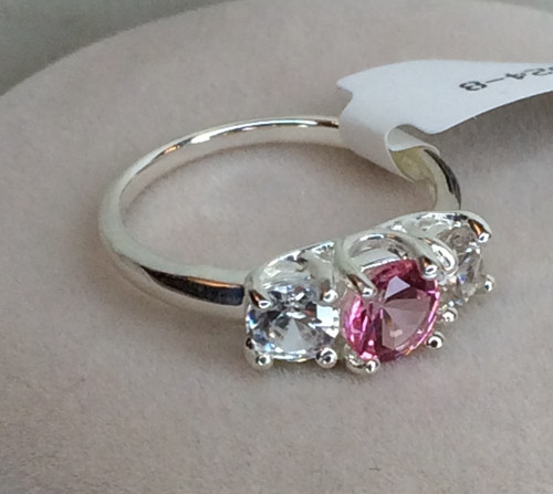72ctw round mexican pink - .72ctw,
