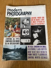 Modern Photography Magazine January 1964 - Acceptable Condition