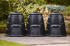 220L Black Garden Compost Bins