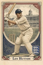 Historic Cricket Prints - Len