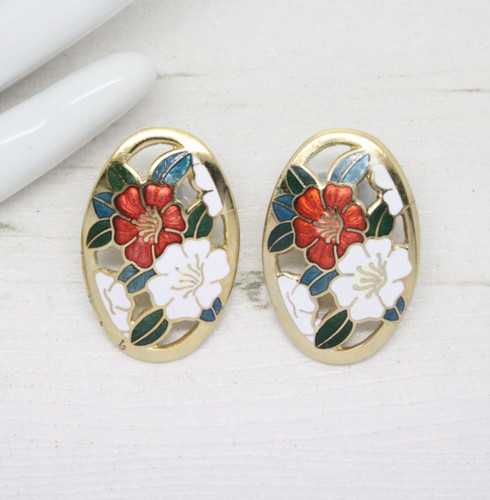 Vintage cloisonne enamel - vintage,