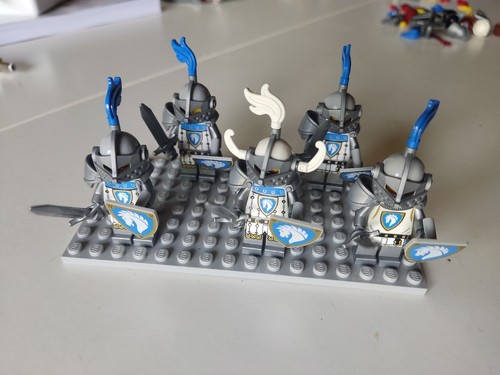 Lego castle horse knights - 5,