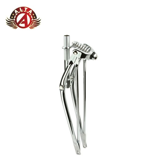 Chrome straight spring - chrome,