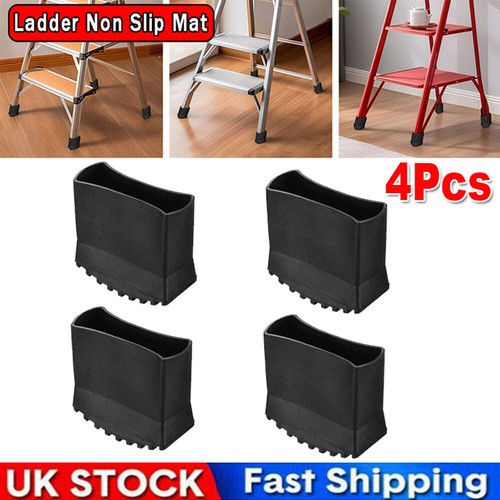 4pcs rubber non slip ladder - 4pcs,