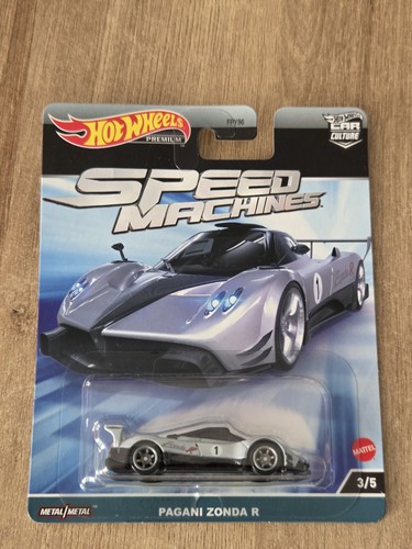 Hotwheels pagani zonda - r, speed