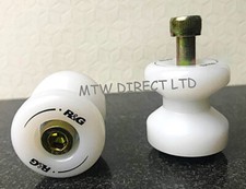 R&G RACING PAIR M8 WHITE