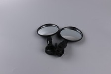 2Pcs 360° Bicycle Bike Handlebar Round Back Rear View Mirrors