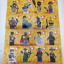 GENUINE LEGO MINIFIGURES FROM  SERIES 1 CHOOSE THE ONE YOU NEED