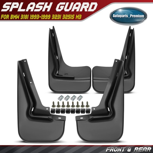 4pcs front rear splash - 4pcs,