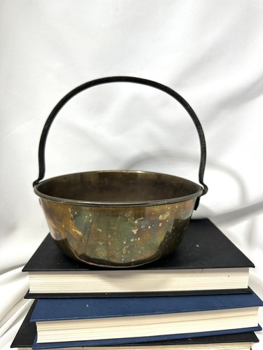 Antique brass round jelly - antique,