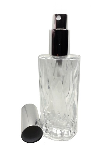 60ml clear tall - glass, oval