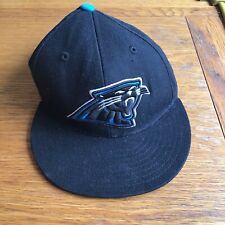 Mitchell & Ness Carolina Panthers Black Cap 7 5/8 61cm NFL New Era Flat Peak