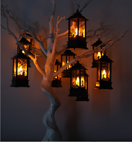 Halloween pumpkin lanterns - halloween,