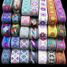 Vintage Floral Embroidered