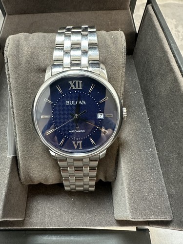 Bulova hudson automatic - hudson, blue