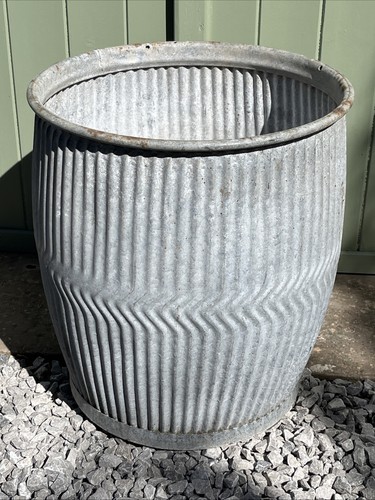 Vintage 1960s galvanised dolly - galvanised,