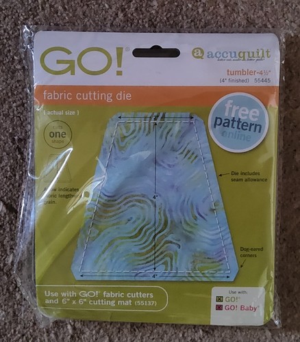 Accuquilt tumbler 2 - tumbler, 4